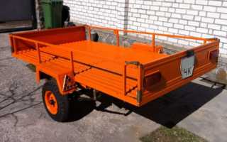 Описание технических характеристик прицепа «Пчелка»