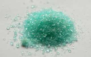 Раствор железного купороса и карбамида для обработки садовых насаждений осенью