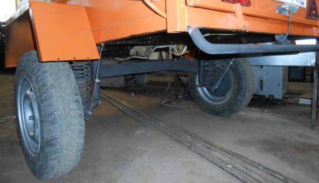 Ходовая часть прицепа Пчелка