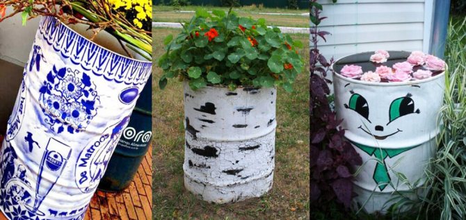 Лучший универсальный декор бочек