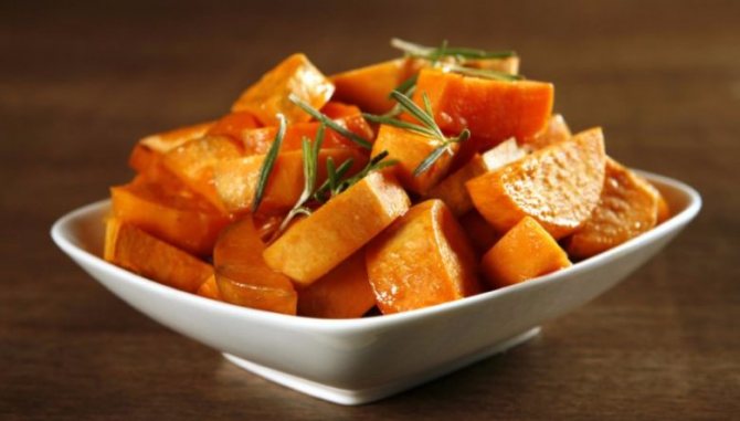 Запеченный батат